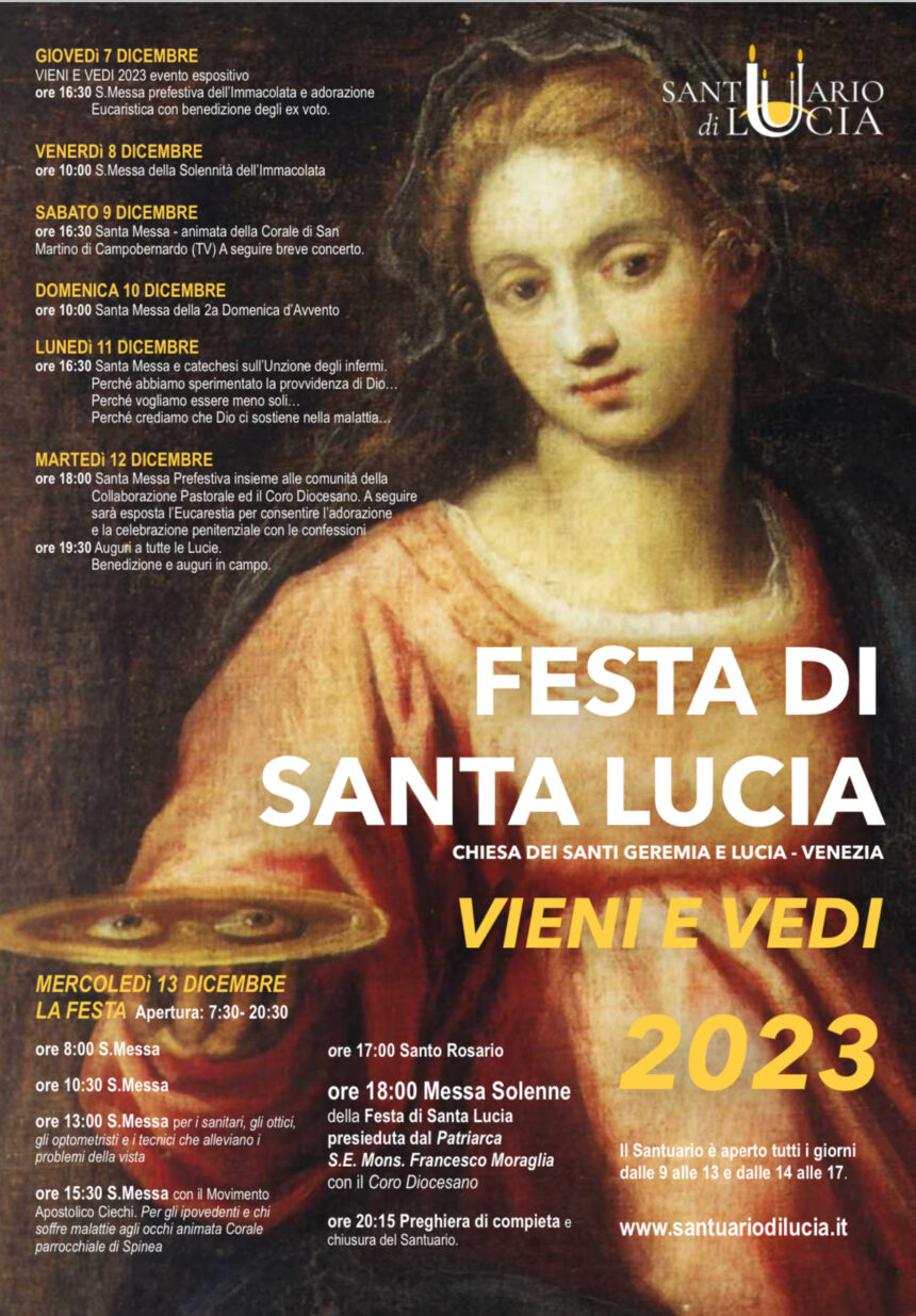 Festa di Santa Lucia 2023